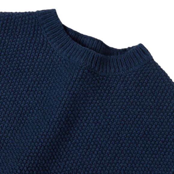 ZARA Kids | Navy | RICE STITCH SWEATER - Picture 4 of 7